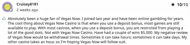 Evidence Map for Canadian Readers within the Vegasnow Casino Review - AG Review