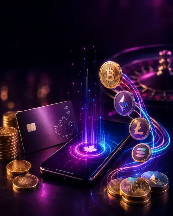 CAD Banking and Crypto Payments from Mobile